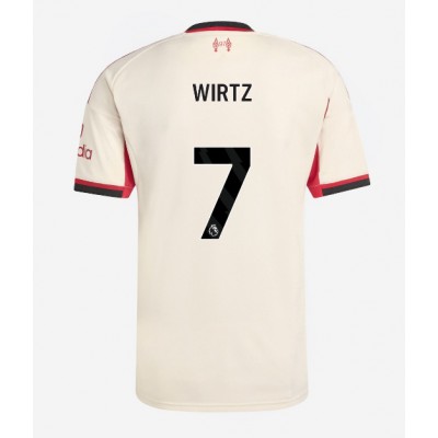 Liverpool Florian Wirtz #7 Gostujuci Dres 2025-26 Kratak Rukav Liverpool Florian Wirtz #7 Gostujuci Dres 2025-26 Kratak Rukav